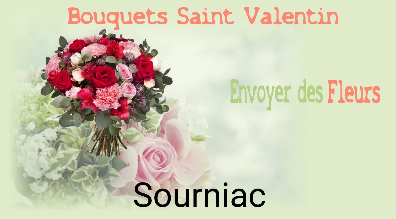 Roses de Saint-Valentin livrées à Sourniac